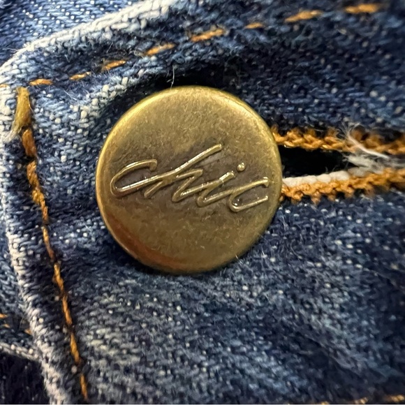 Vintage 1980s made in the USA Chic Mom Jeans size 13 - Picture 4 of 14